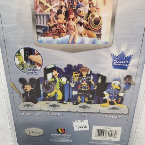 Kingdom Hearts Goofy Resin Figure Disney Interactive Monogram Collectible - Picture 4 of 10